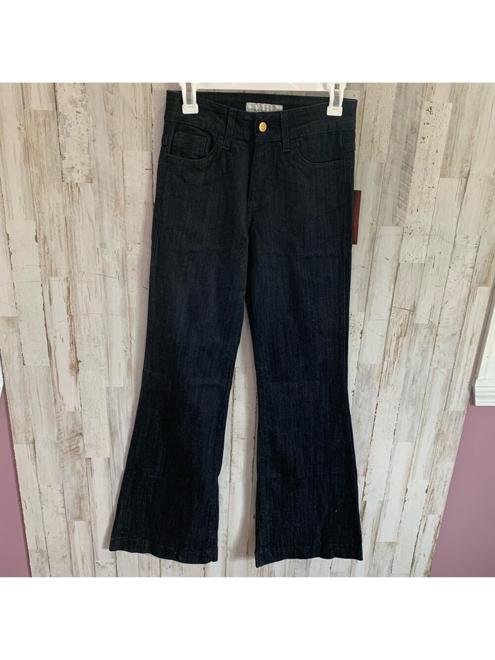 NWT Flying Monkey Dark Wash Bootcut Flare Leg Jeans